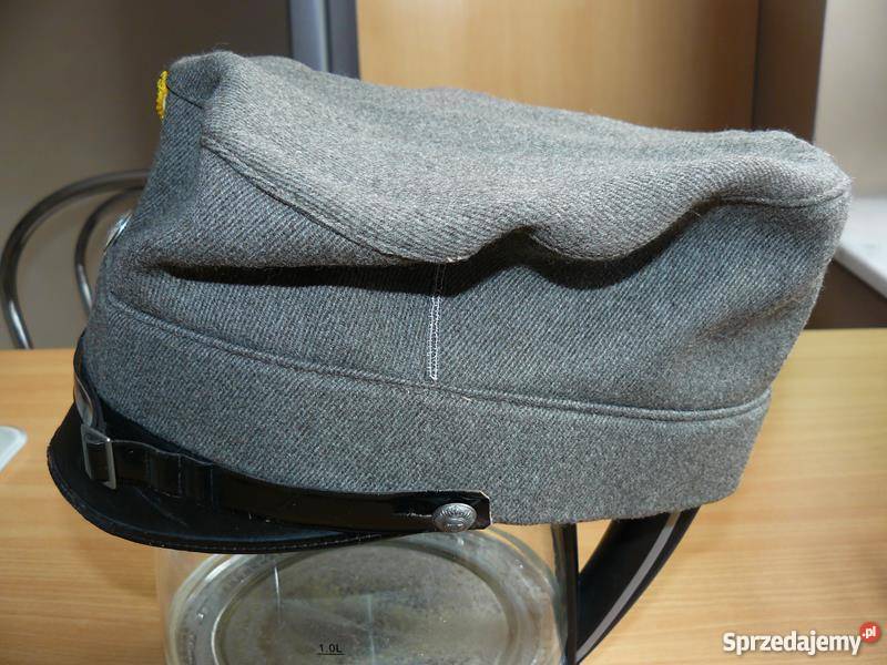 Wojskowa czapka szwedzka I WŚ Pisz