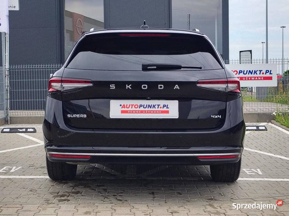 Skoda Superb 2024r 4X4 DSG Salon FV23 Matrix LED Škoda Poznań