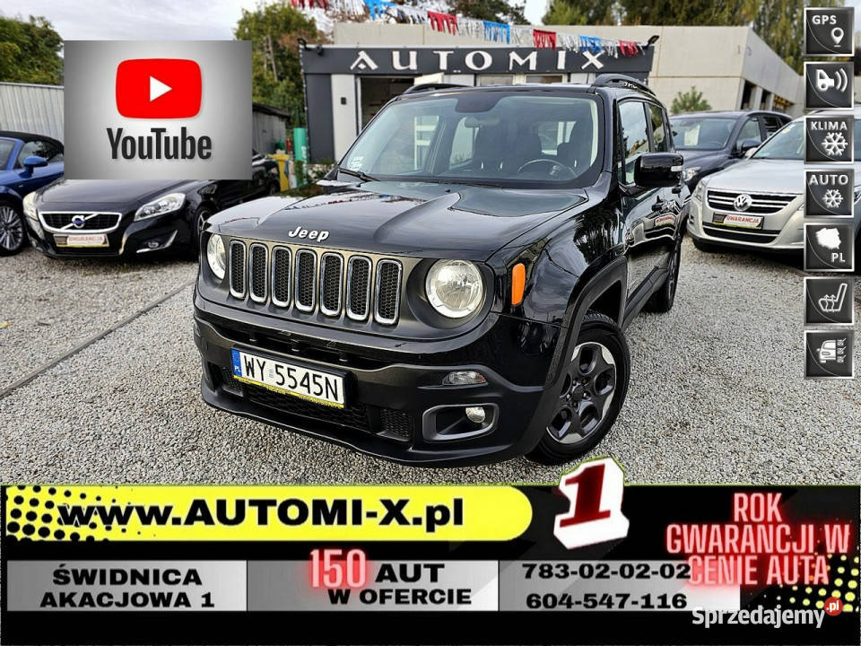 Jeep Renegade 110 16 Benz GWARANCJA Możliwa 1598cm3 Świdnica