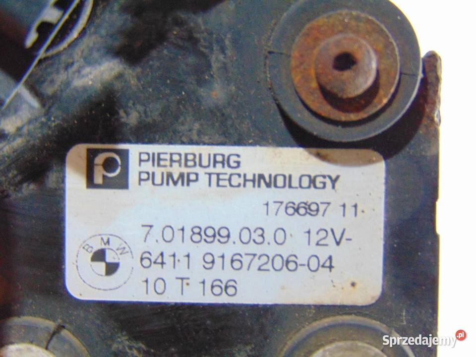 DODATKOWA POMPA WODY BMW F10 20 D 9167206 sprzedam