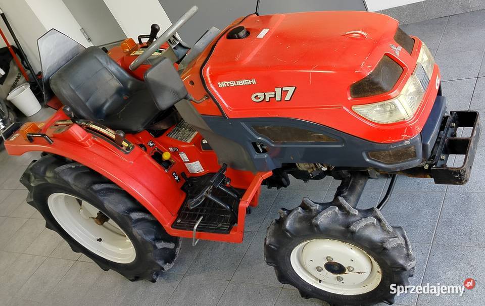 Traktorek Mitsubishi GF17 glebogryzarka Radzionków