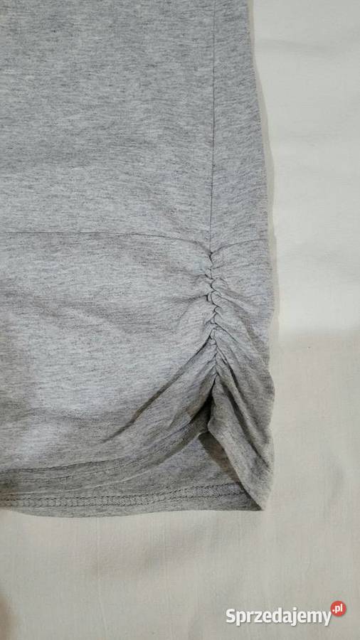 Szary tshirt z brokatem Piekary Śląskie