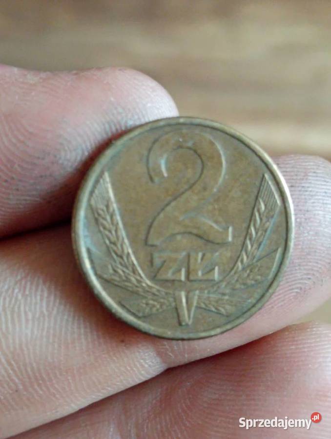 Sprzedam monete 2 zlote 1988 r bez 8 w dacie Chełm