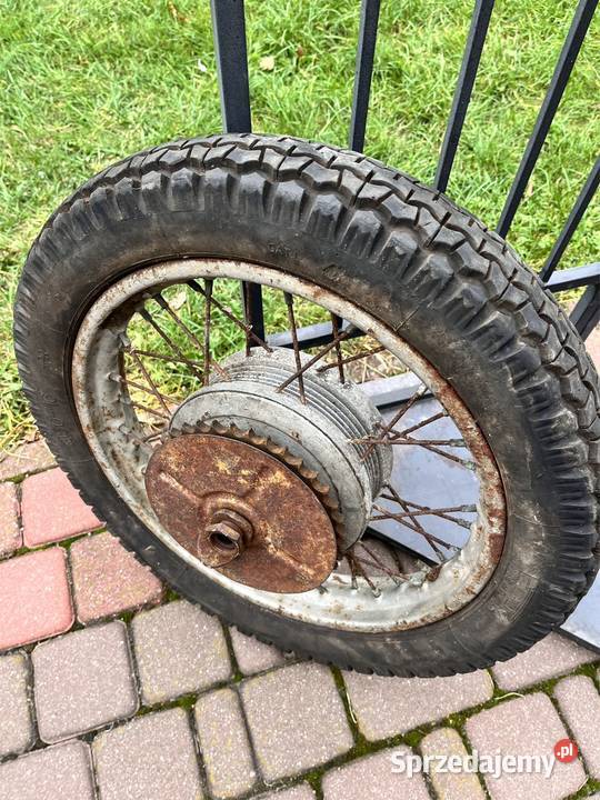 Koło unikat do jawy 350 z lat 6070 Motocyklowe Lucynów