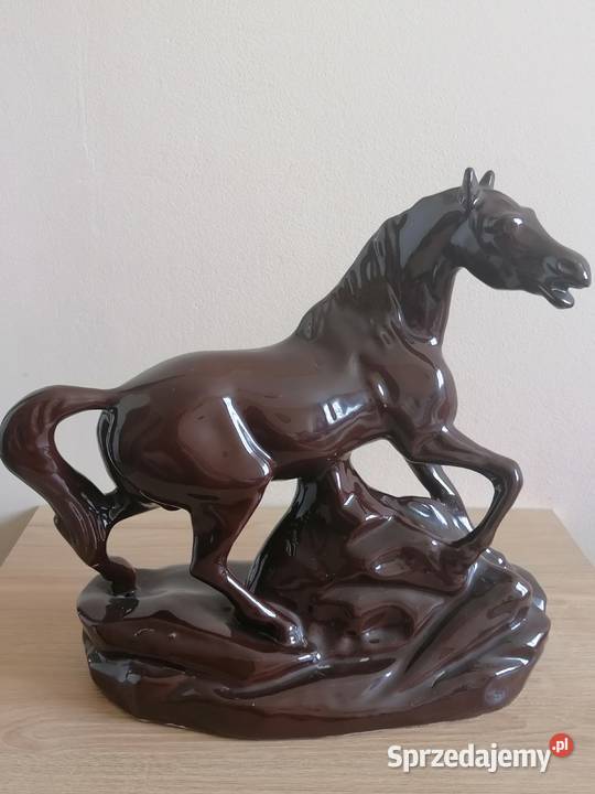 Figurka ceramiczna konia dolnośląskie Wałbrzych sprzedam