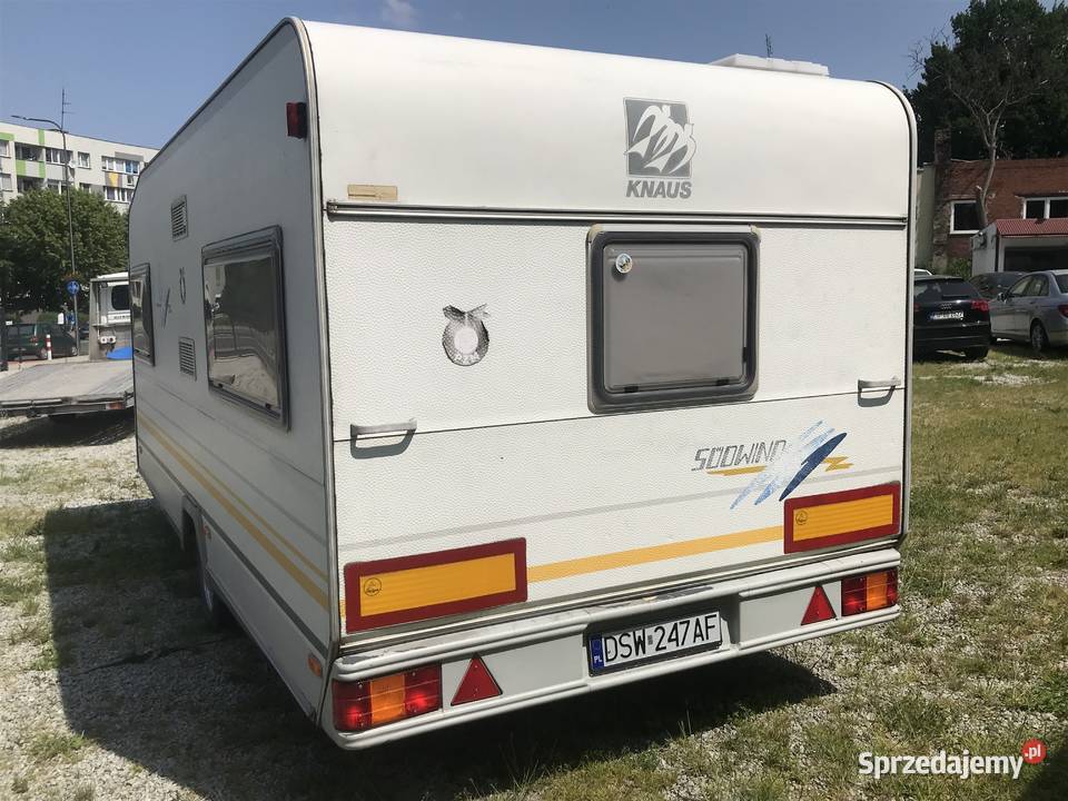 Przyczepa campingowa Knaus 475 Strzegom