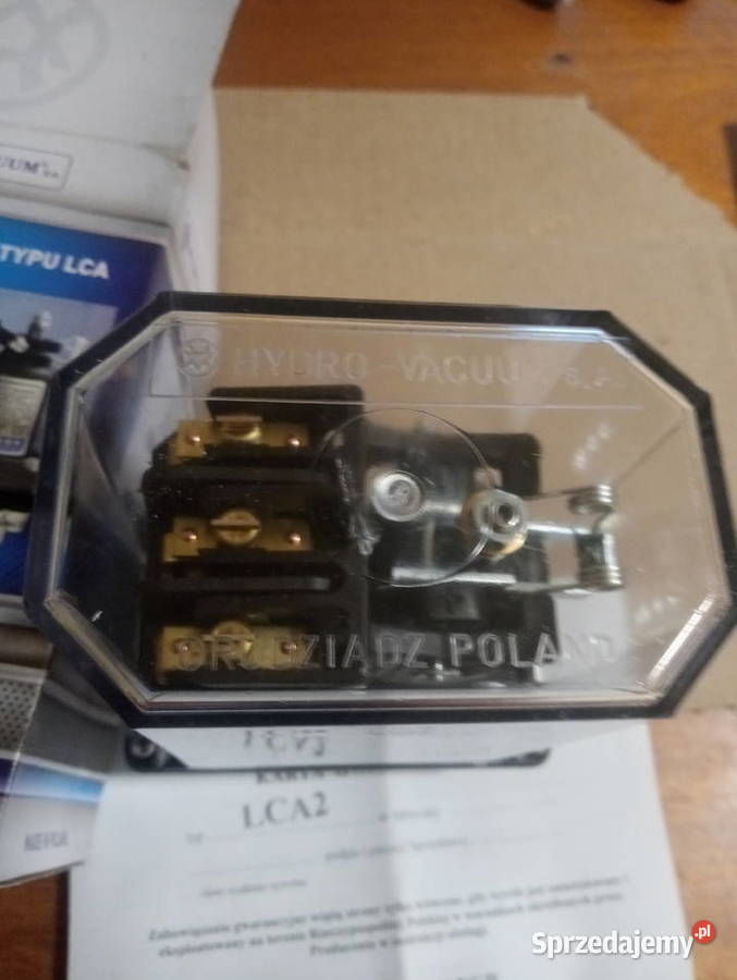 Łącznik ciśnieniowy typuLCA2 lubuskie Wschowa