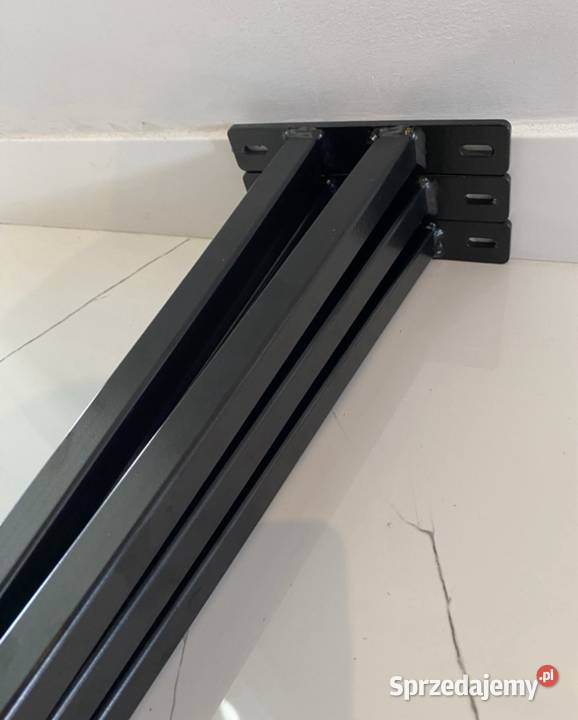 Czarna Noga metalowa Noga loft 40 Stolik kawowy Bochnia