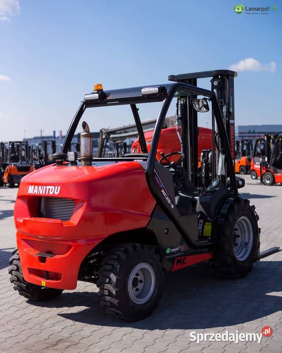 Wózek widłowy terenowy Manitou MC254 małopolskie Zator sprzedam