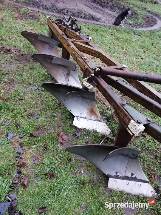 Pług 4 skibowy unia Grudziądz Pietrusy