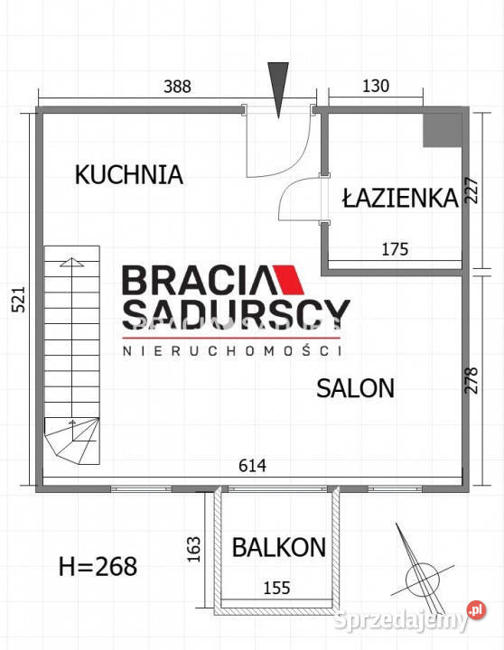 Mieszkanie 31m2 2 pok Kraków Kiełkowskiego apartamentowiec
