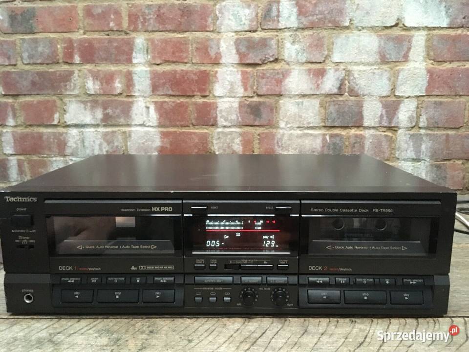 Magnetofon TECHNICS RSTR 555 DBX Biskupiec