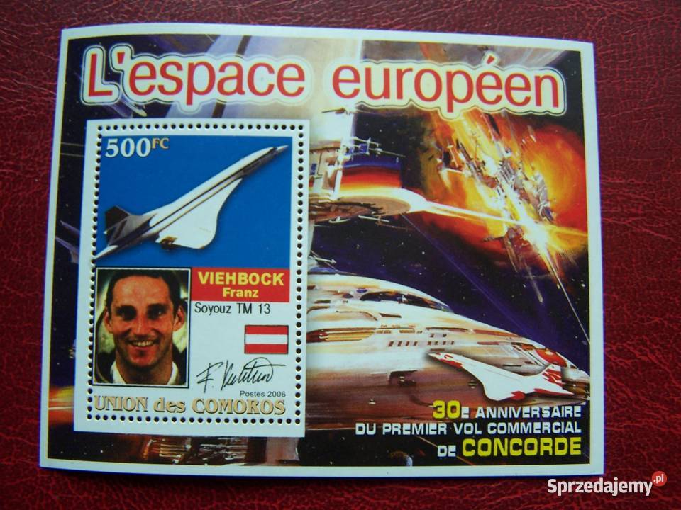 Komory MNH Kosmos Concorde Kolekcje Tychy