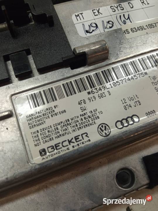 WYŚWIETLACZ 4F0919603 Audi A6 III 20042011 C6