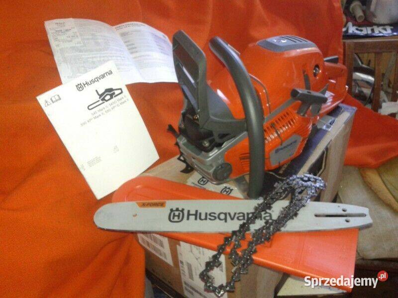 Nowa pilarka HUSQVARNA 550 xp mark 2 moc 4 pila Ostrowiec Świętokrzyski sprzedam