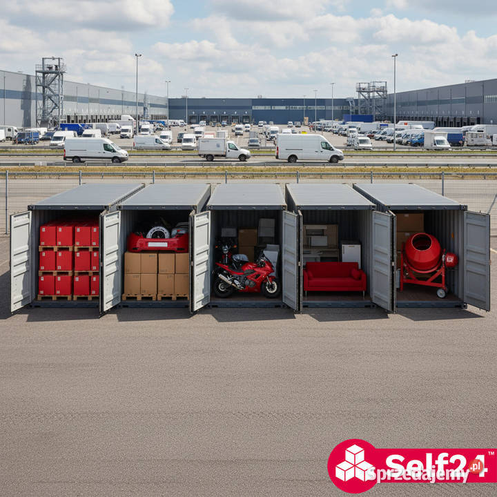 Hala Garaż Magazyn Samoobsługowy Łódź Emilia i