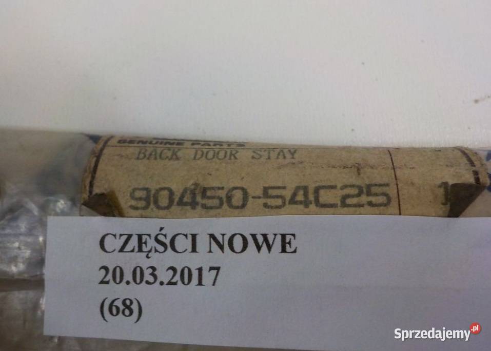 SIŁOWNIK KLAPY BAGAŻNIKA NISSAN SUNNY N14 9095 Nowy Tomyśl