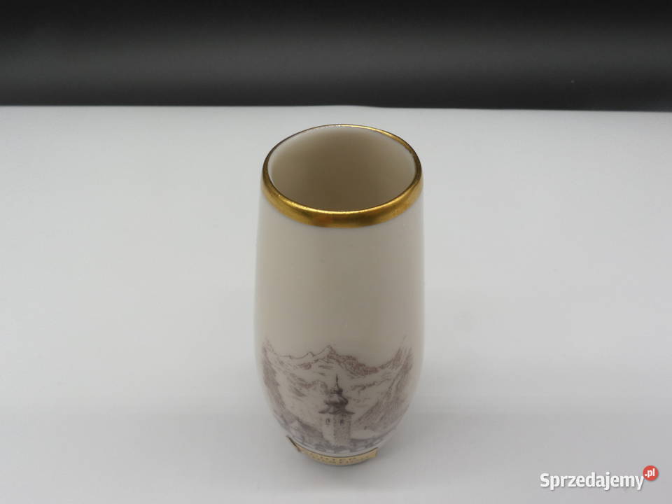 STARY KREMOWY PORCELANOWY WAZON LOFER AUSTRIA wielkopolskie