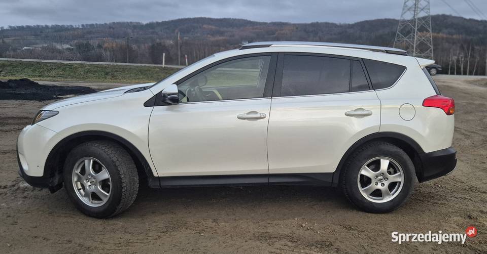 Toyota RAV4 biała perła nieuszkodzony Jaworze Górne sprzedam