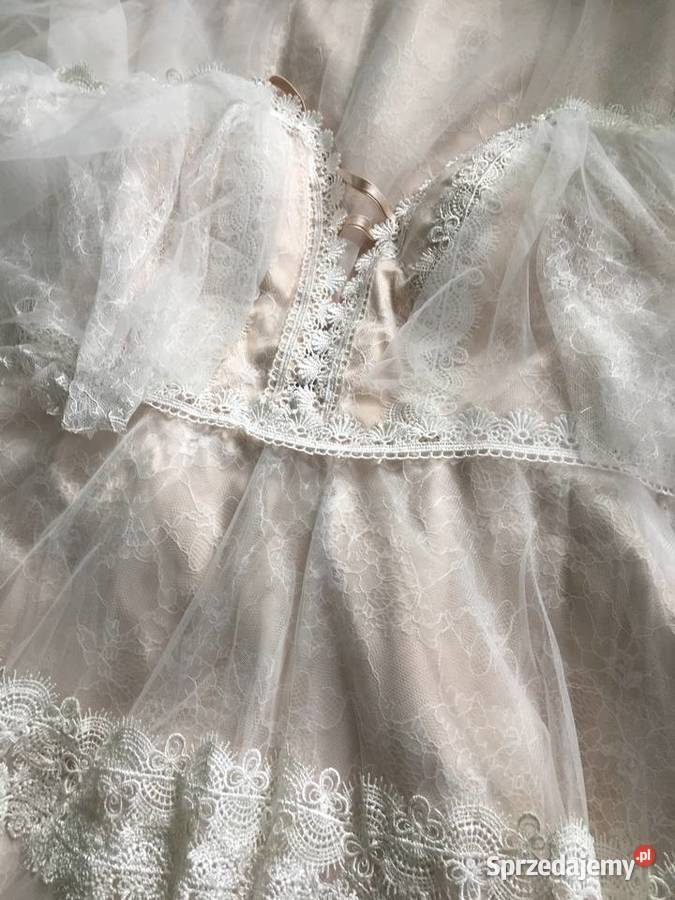 Suknia ślubna boho ROMANTIC 34 36 S 38 M 40 42 Jelenia Góra sprzedam