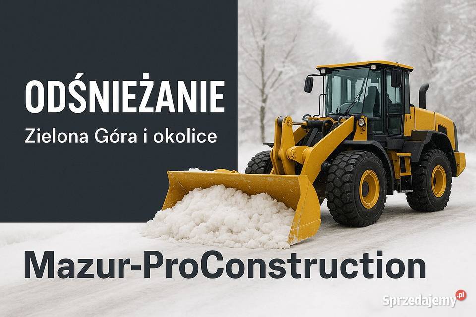 Usługi koparkoładowarką młot koparka kołowa z Zielona Góra