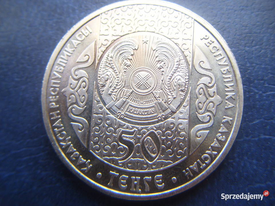 Stare monety 50 tenge 2009 Betaszar Kazachstan podkarpackie Lesko
