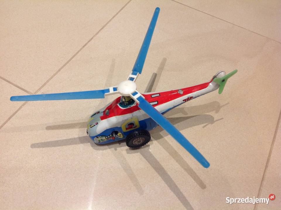 Stary Helikopter metalowy Nowa Sól