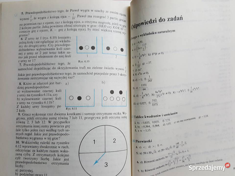 MATEMATYKA 8, podręcznik dla kl. ósmej, S. Wołodźko, książka Złotniki