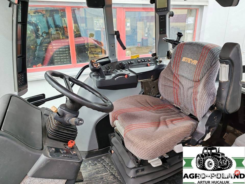 STEYR 6175 CVT OBROTOWY FOTEL KIEROWNICA 7604 H Kudowa-Zdrój