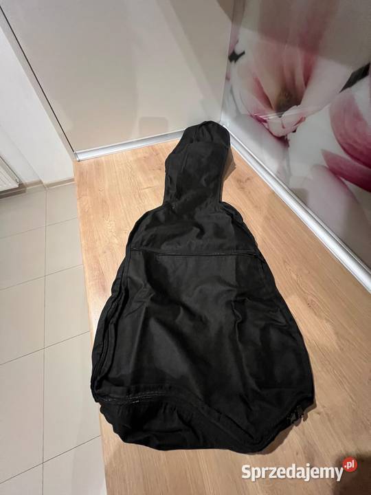 Czarne materiałowe etui na gitarę 34 Gdańsk