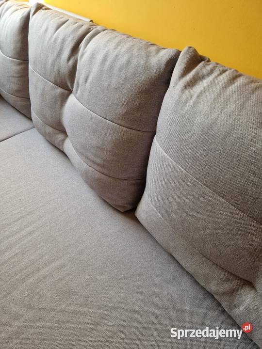 Mały Narożnik szary z funkcją spania PREMIUM sprzedam