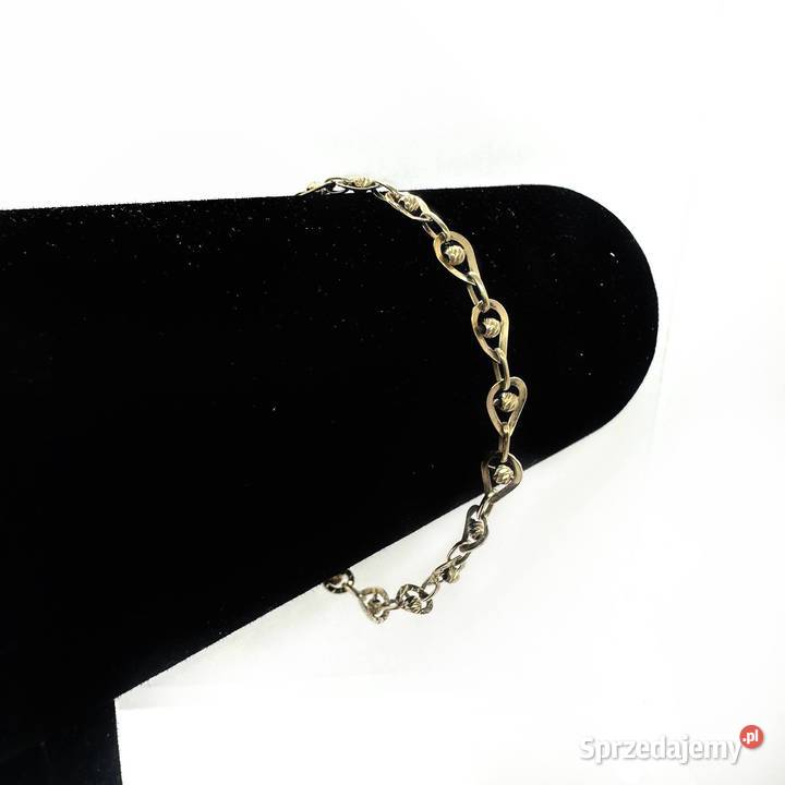 Złota Bransoletka Próby 585 377g Długość 19 Bransoletki Elbląg