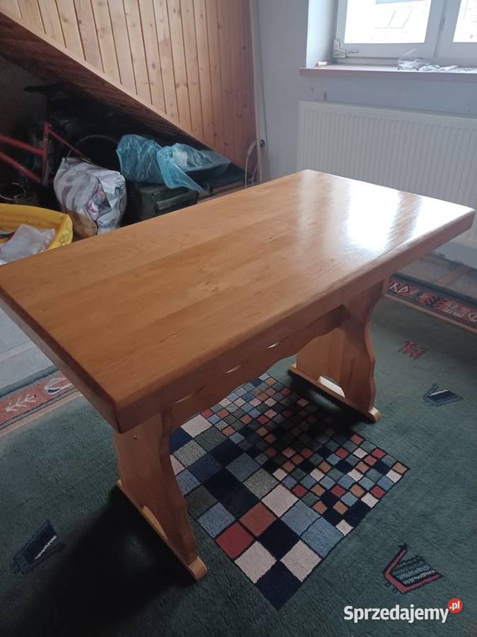 Ładny masywny stół drewniany Poznań sprzedam
