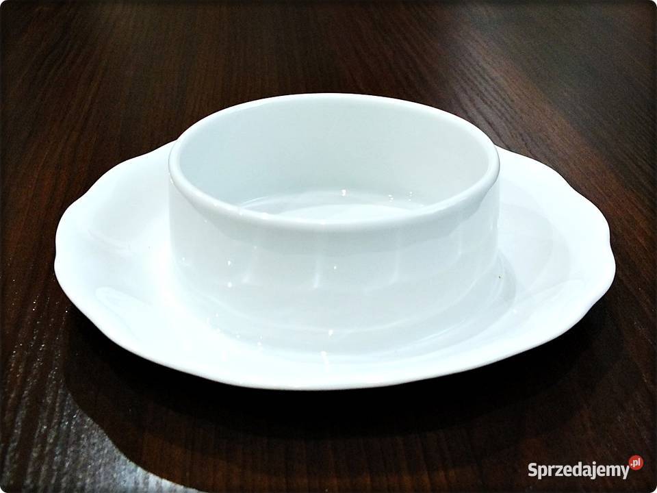 Stara Maselniczka Porcelana sygnowana Karolina Żary