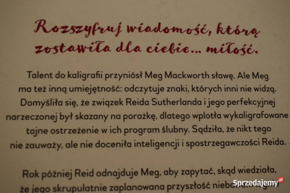 Między Literami Kate Clayborn Chełmno