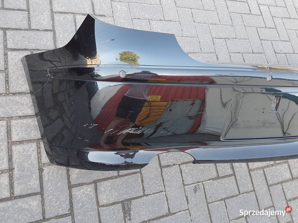 BMW 1 E81 E87 LIFT ZDERZAK TYL CZARNY PDC wielkopolskie Turkowice