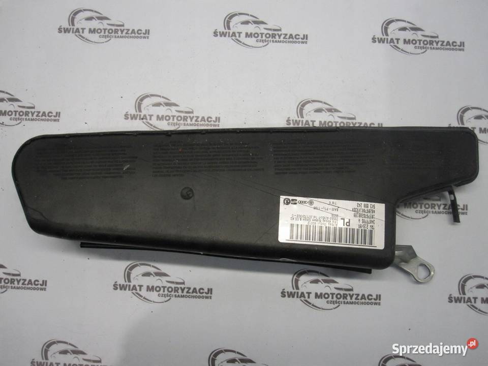 VW GOLF VI 10r poduszka fotela prawa przód sprzedam