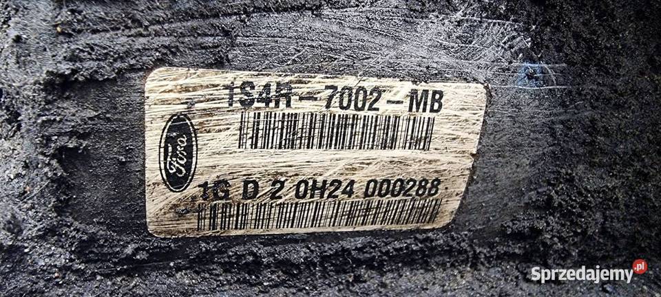 SKRZYNIA BIEGÓW FORD FOCUS MK1 XS4R7201CD 18TD Lipno