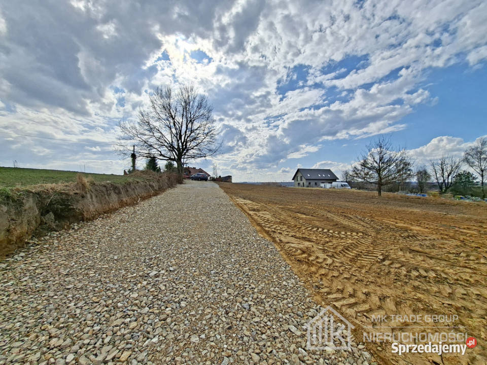 Działka budowlana SzarówKłaj szeroka 29m media Szarów