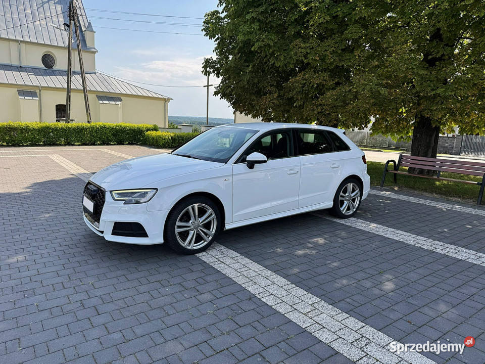 Audi A3 Sportback 16 TDI 116 SLine Led Virtual 67000km świętokrzyskie Bliżyn sprzedam