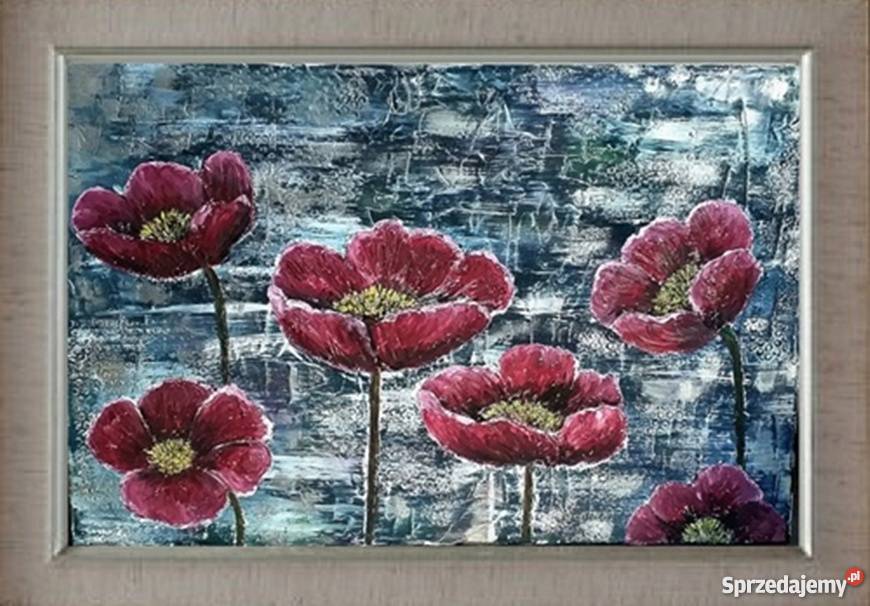 Obraz abstrakcja Maczki