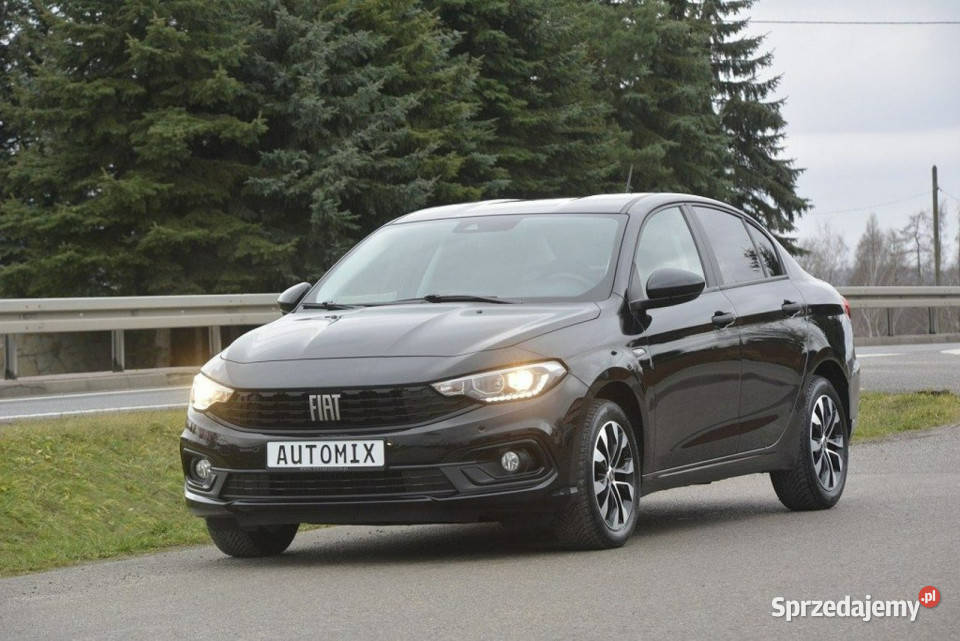Fiat Tipo 10 T City Android Auto Car Play kamera czarny Sędziszów Małopolski