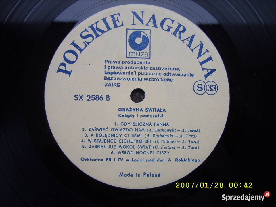 LP Pop GRAZYNA SWITALA 2 plyty winylowe Wołów