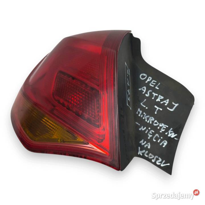 LAMPA LEWA Opel Astra J HTB 20092015 tylna Chełm sprzedam