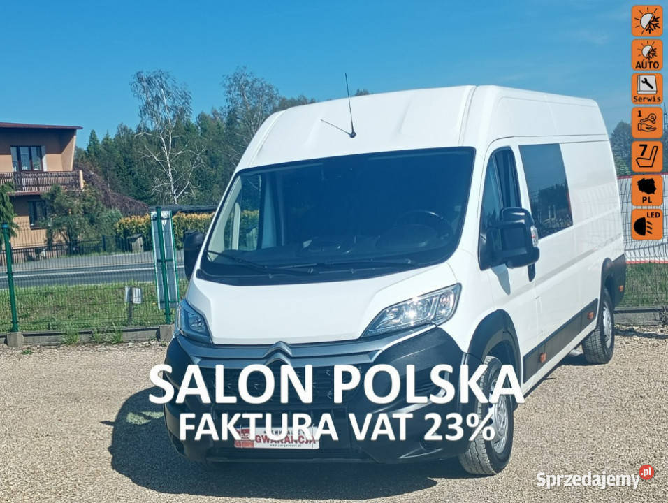 Citroen Jumper 7 osobowydokabrygadówka elektryczne lusterka