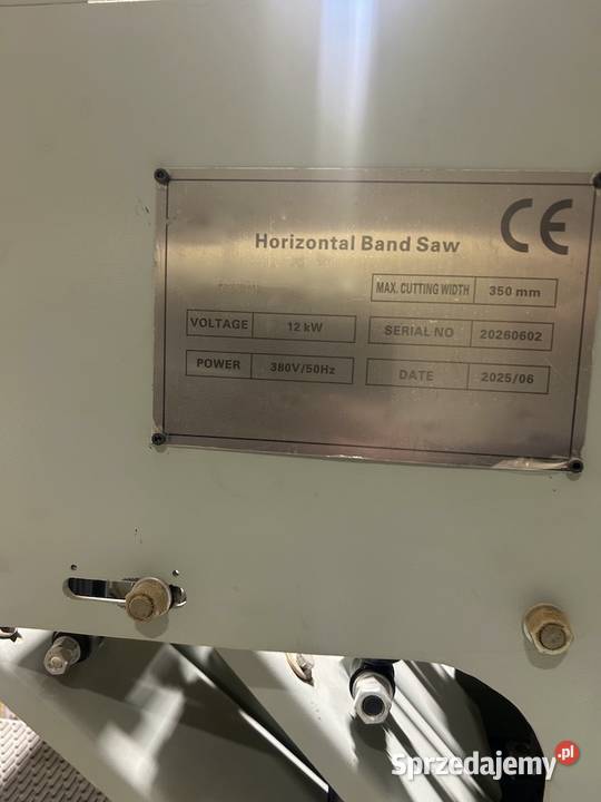 Trak do lameli piła taśmowa pozioma 2025