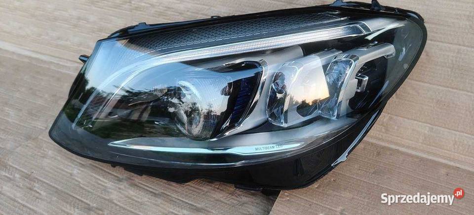 Lampa Przód Full Led MultiBeam Mercedes CKlasa Lampy przednie