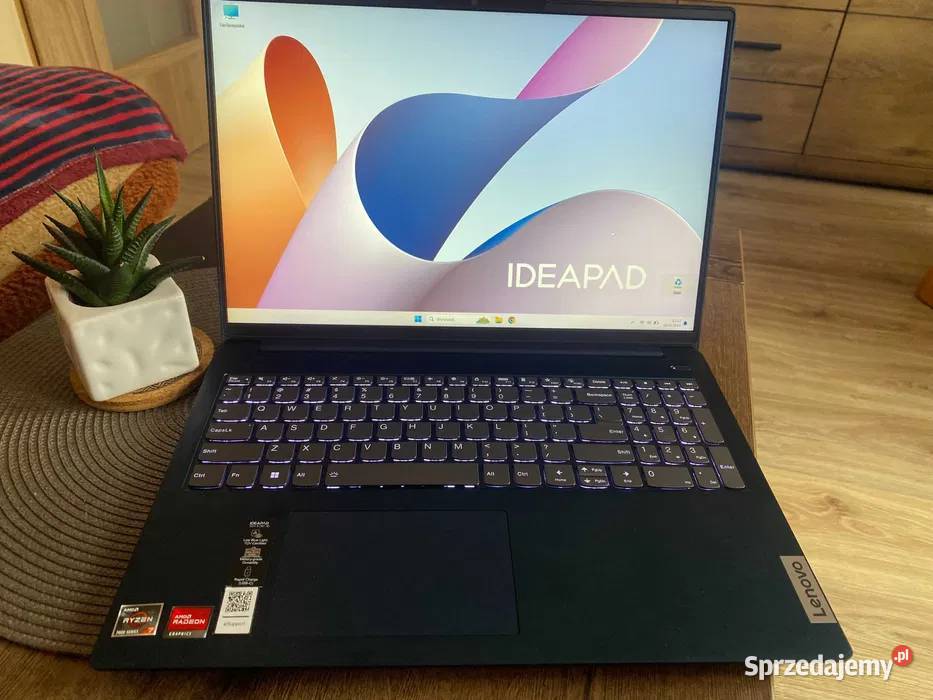 LENOVO IdeaPad Slim 5 16ABR8 AMD Ryzen 7 7730U Gliwice sprzedam
