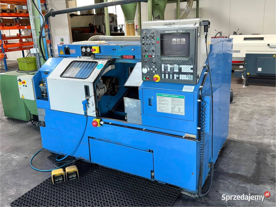 Tokarka CNC MAZAK QT 18 N pracowała w plastiku z Zabór