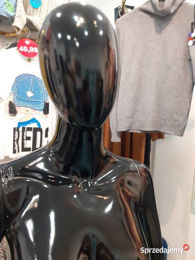 Manekin Damski Czarny połysk Tczew